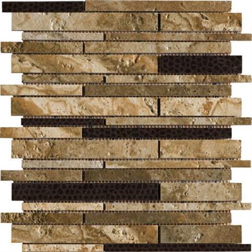 Archaeology in Chaco Canyon - 13x13 Pinwheel Mosaic Tile