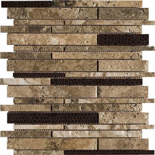 Archaeology in Troy - 13x13 Pinwheel Mosaic Tile