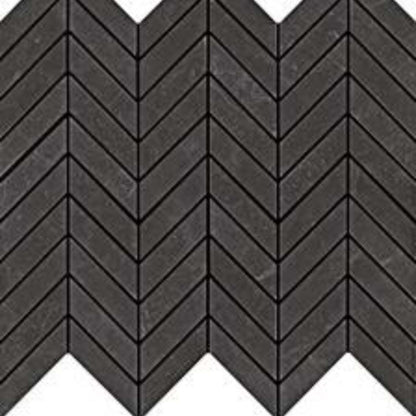 Absolute Slate in Black-Freccia Mosaic Tile