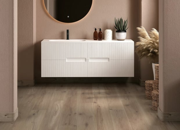 COREtec Originals Premium VV810 in Mist Oak – Royal Flooring