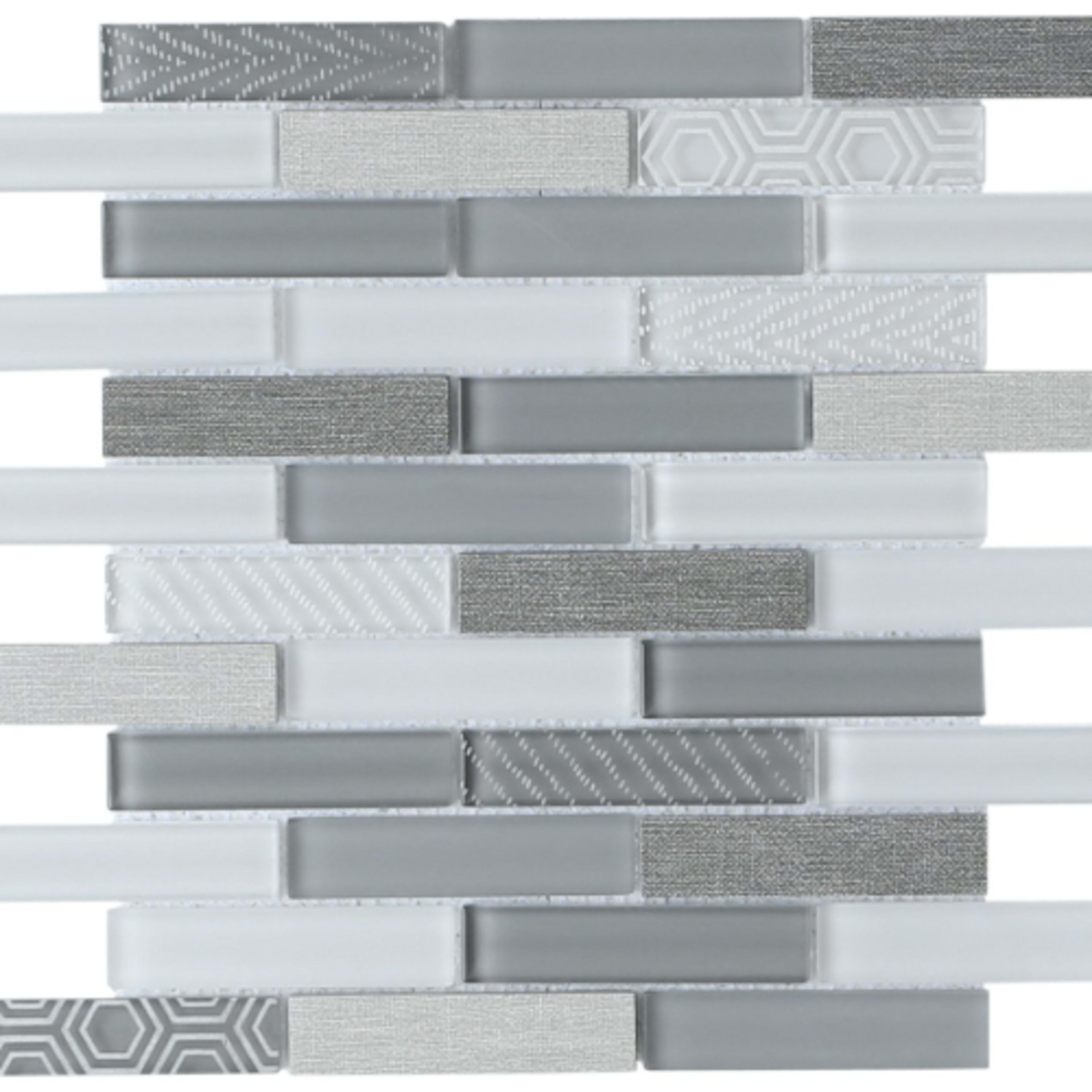 Volare in Nebbia Glass Tile