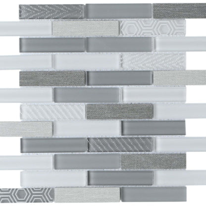 Volare in Nebbia Glass Tile