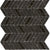 Leaside in Shade Chevron Glass Tile