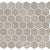Peabody in Medium Gray Hexagon Tile
