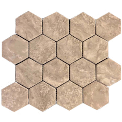 Revival in Taupe Glass Tile