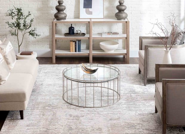 Velleta Cream Beige in Cream Beige 7'10"x10'