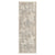 Velleta Cream  Beige in Cream  Beige 2'7"x7'3" Area Rugs