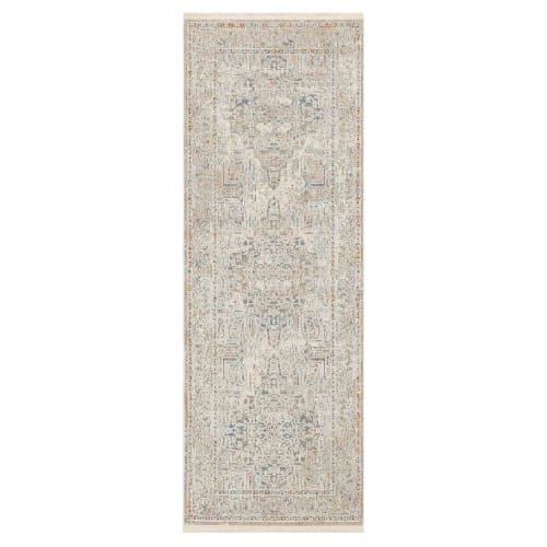 Via Salaria Cream Beige in Cream Beige 2'7"x7'3"