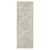 Via Salaria Cream Beige in Cream Beige 2'7"x7'3" Area Rugs