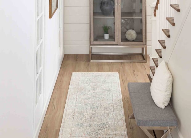 Via Salaria Cream Beige in Cream Beige 2'7"x7'3"