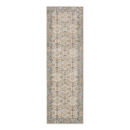 Virtuous Grey in Grey 2'6"x7'10" Area Rugs
