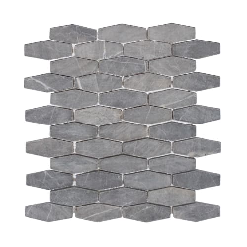 Honeycomb Tile in Dark Grey - Natural
