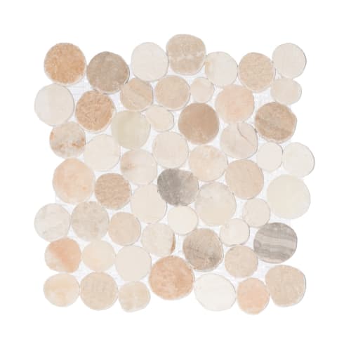 Orbital Tile in Beach Mix - Sealed