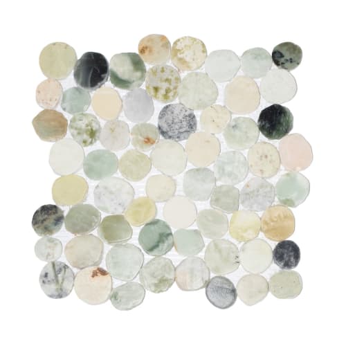 Orbital Tile in Seaglass - Sealed