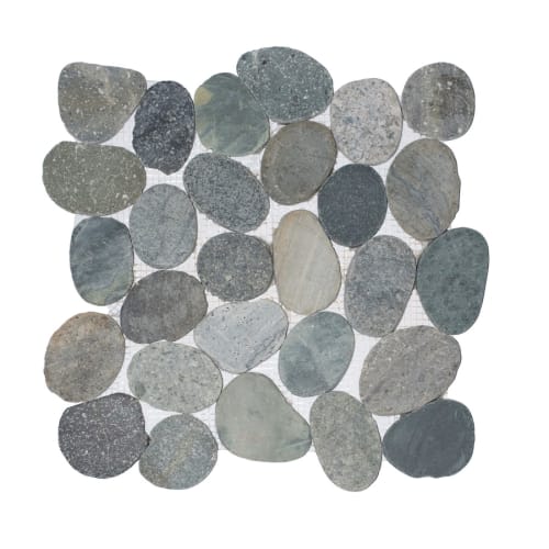 XL Wave Tile in Borneo Mix - Natural