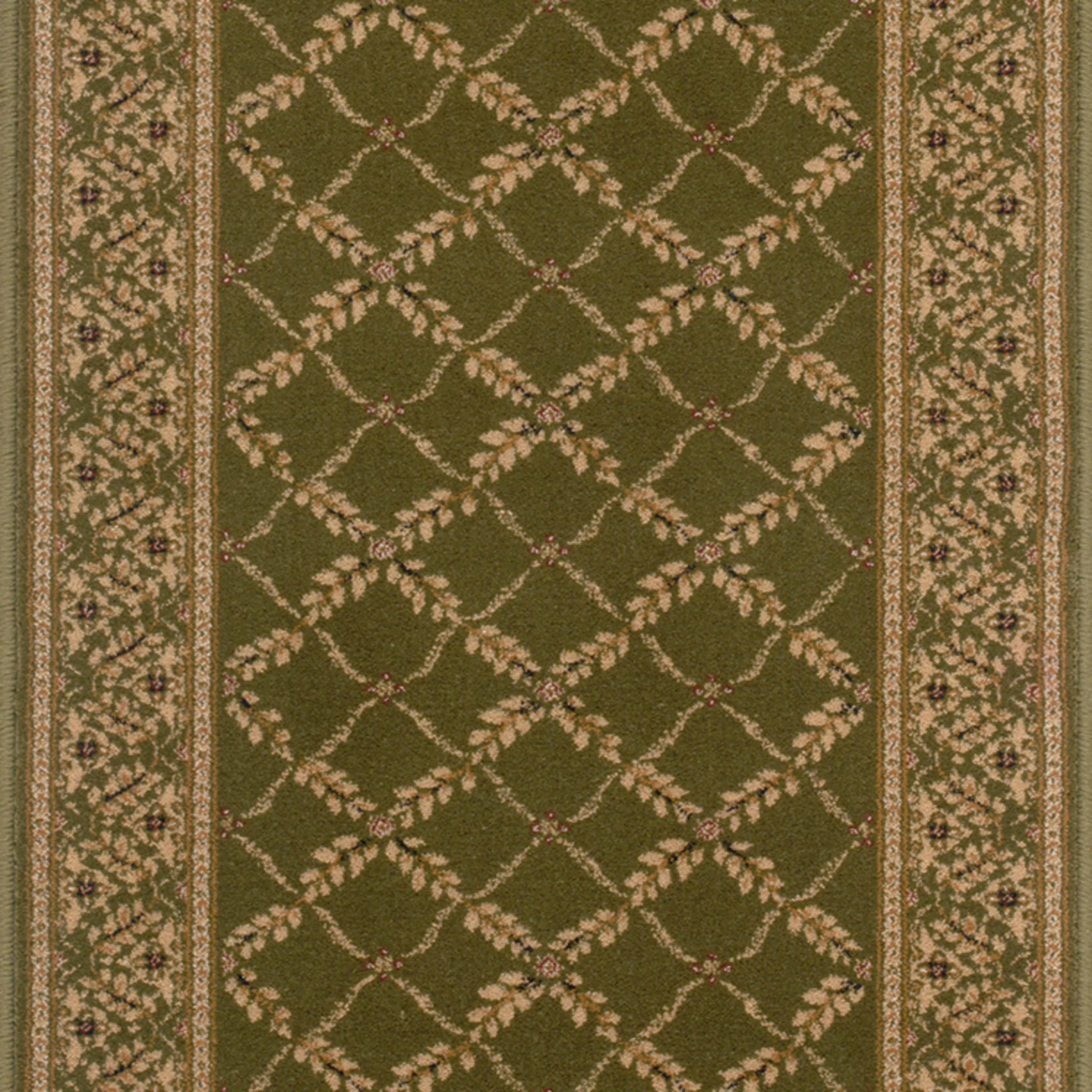 Anastasia Runner in Olive Carpet