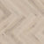 Sweet Memories Engineered - White Oak DuraMatt in Bubble Bath - 5" Herringbone Brushed Hardwood