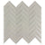 Seasons in Breeze Herringbone Glass Tile
