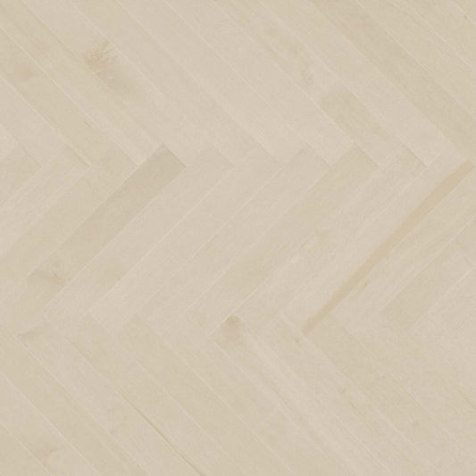 Admiration Engineered - Maple in Cape Cod - 5" Herringbone Smooth Hardwood