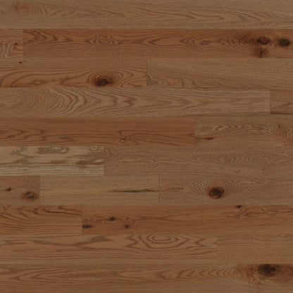 Escape Engineered - Red Oak in Carmel - 3" Hardwood