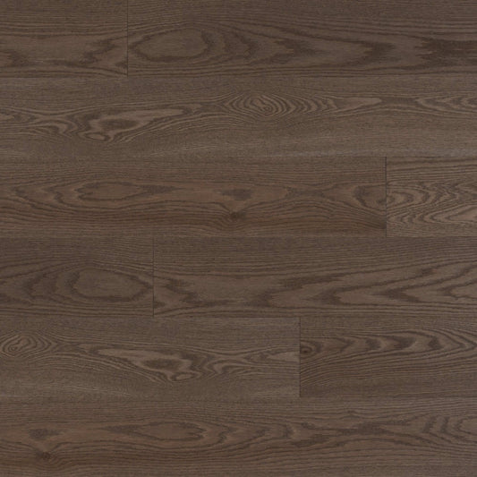Admiration Engineered - Red Oak in Charcoal - 6 1/2" Brushed Hardwood