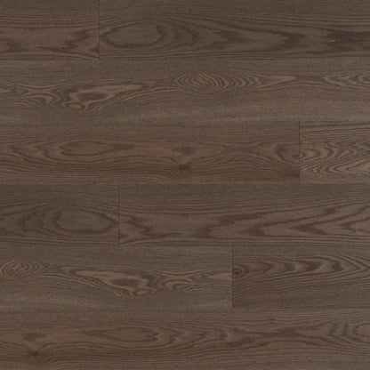 Admiration Engineered - Red Oak in Charcoal - 4 1/4" Brushed Hardwood