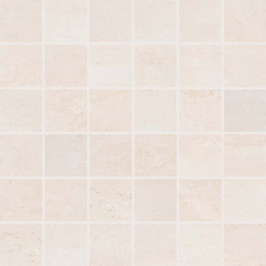 Cove Creek in Off White Straight Joint 2x2 Tile