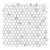 Fabrique & Nature in Carrara Pennies Glass Tile
