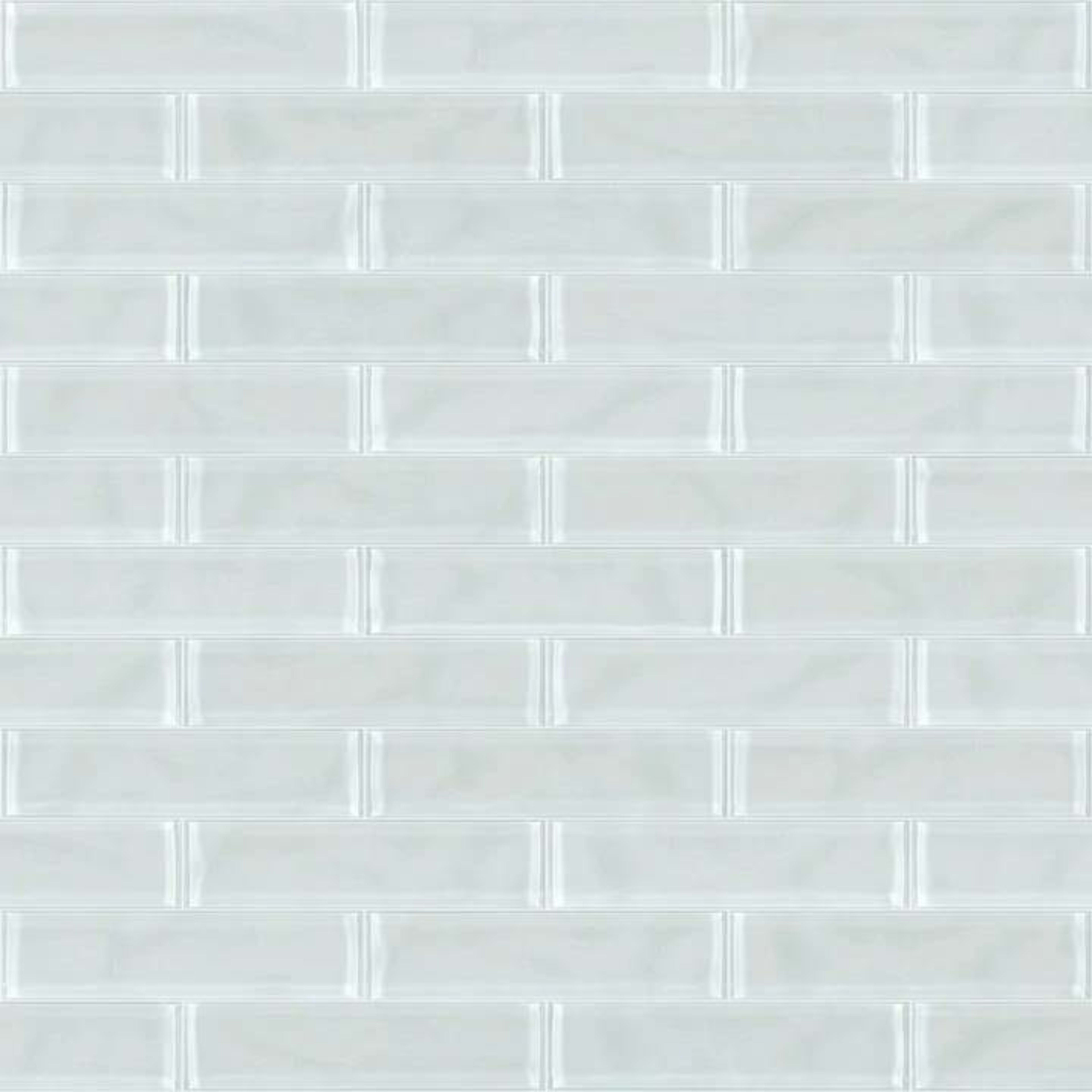 CARDINAL 3X12 ARTISAN GLASS in Ice Tile
