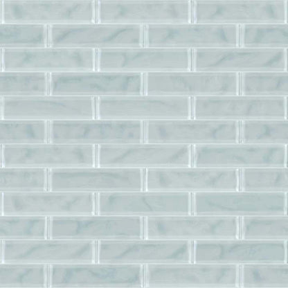 CARDINAL 3X12 ARTISAN GLASS in Cloud Tile
