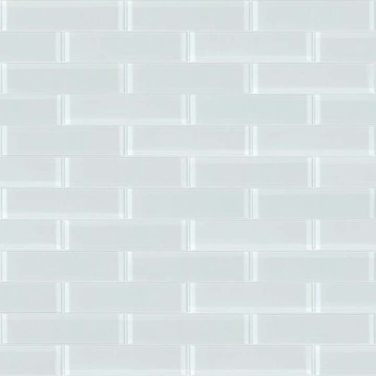 CARDINAL 3X12 GLASS in Ice Tile