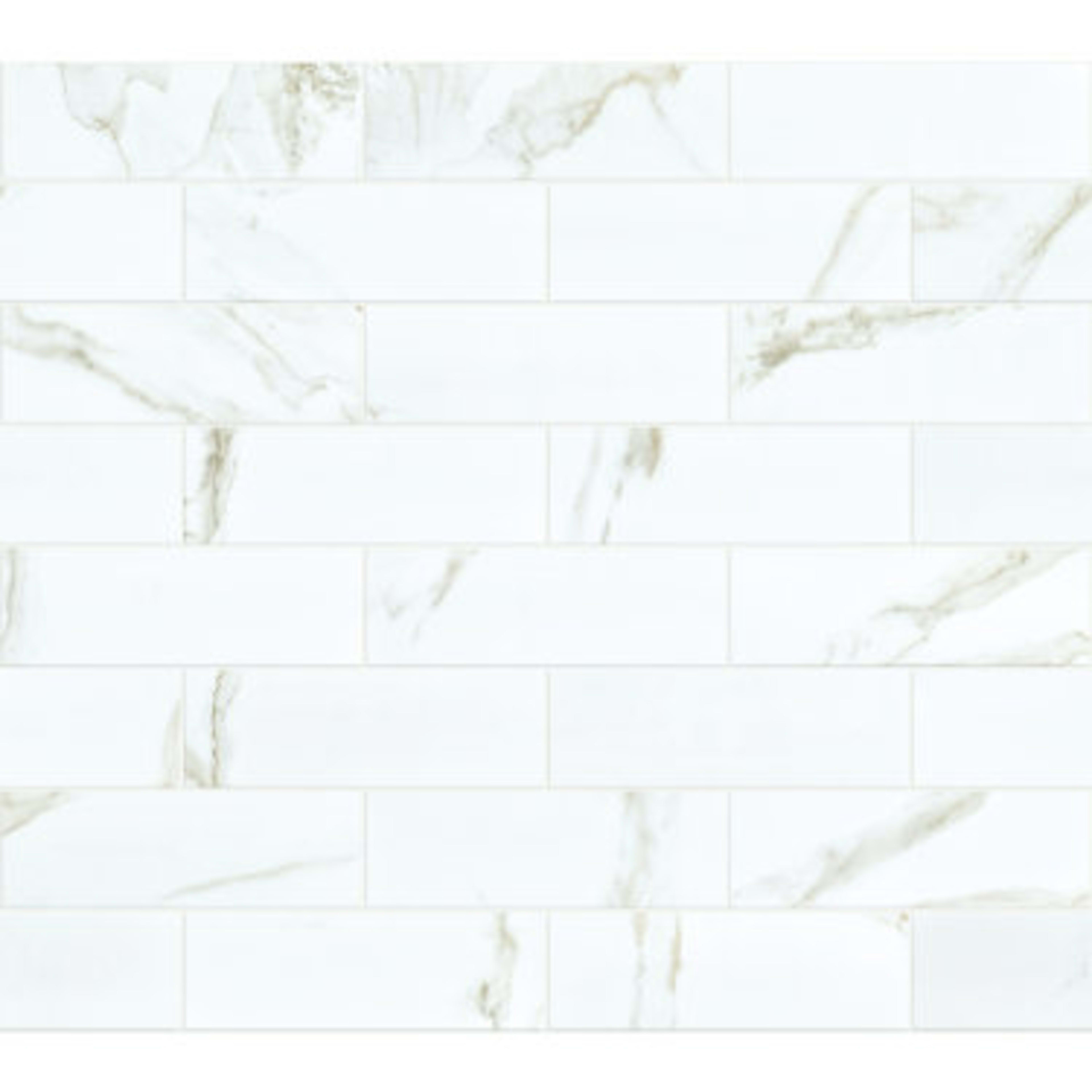 CASINO 4X12 POLISH in Calacatta Tile