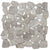 Cultura in Gray 12" X 12" Pebble On Mesh Natural Stone