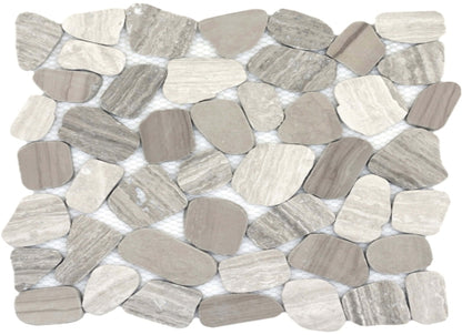 Cultura in Autumn 12" X 12" Pebble On Mesh