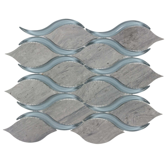 Euphoria in Ambiance Serenity Glass Tile