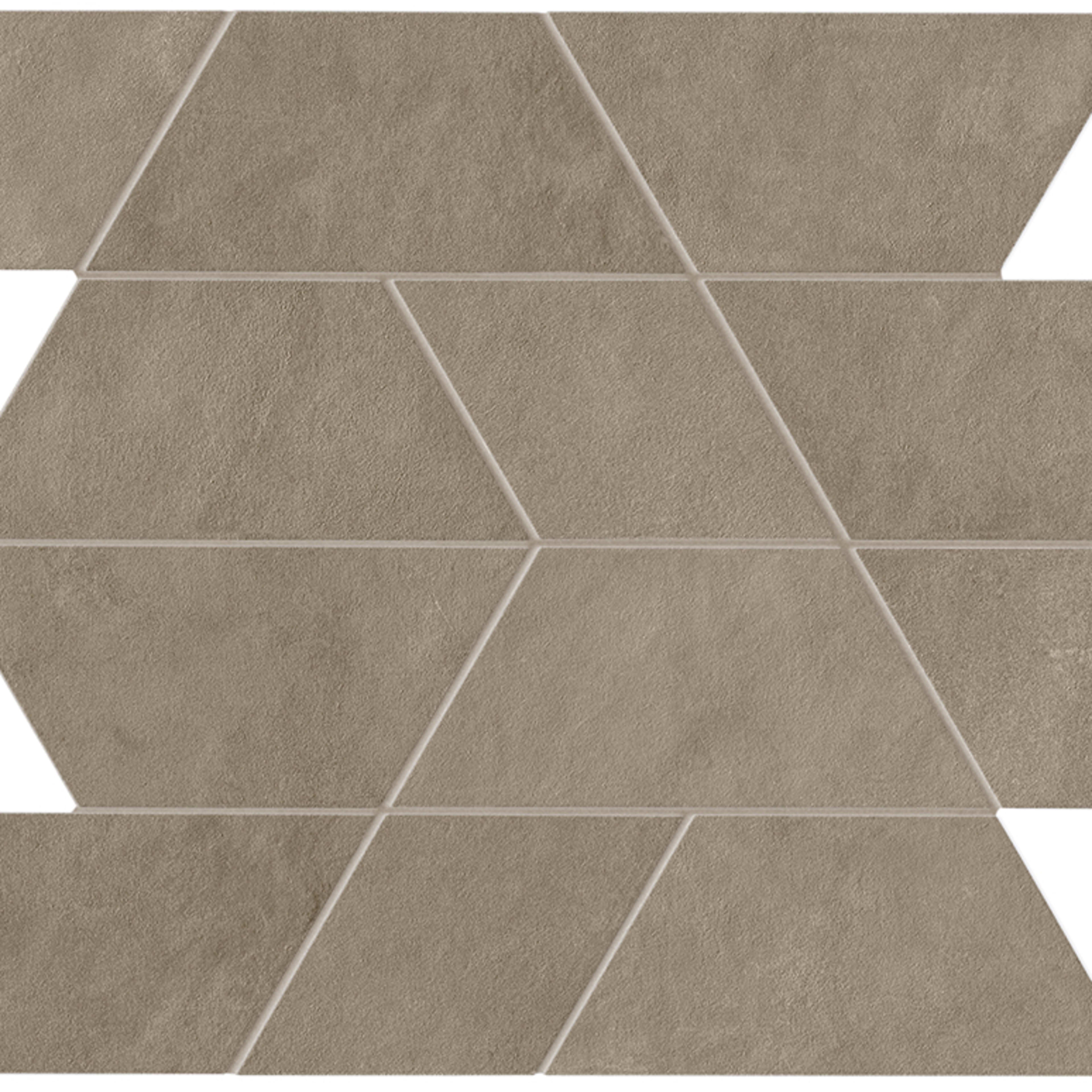 Spectrum in Brown Mosaic 14x12 Matte Tile
