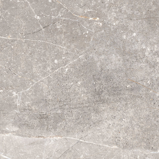 York in Light Grey 12"x12" Tile