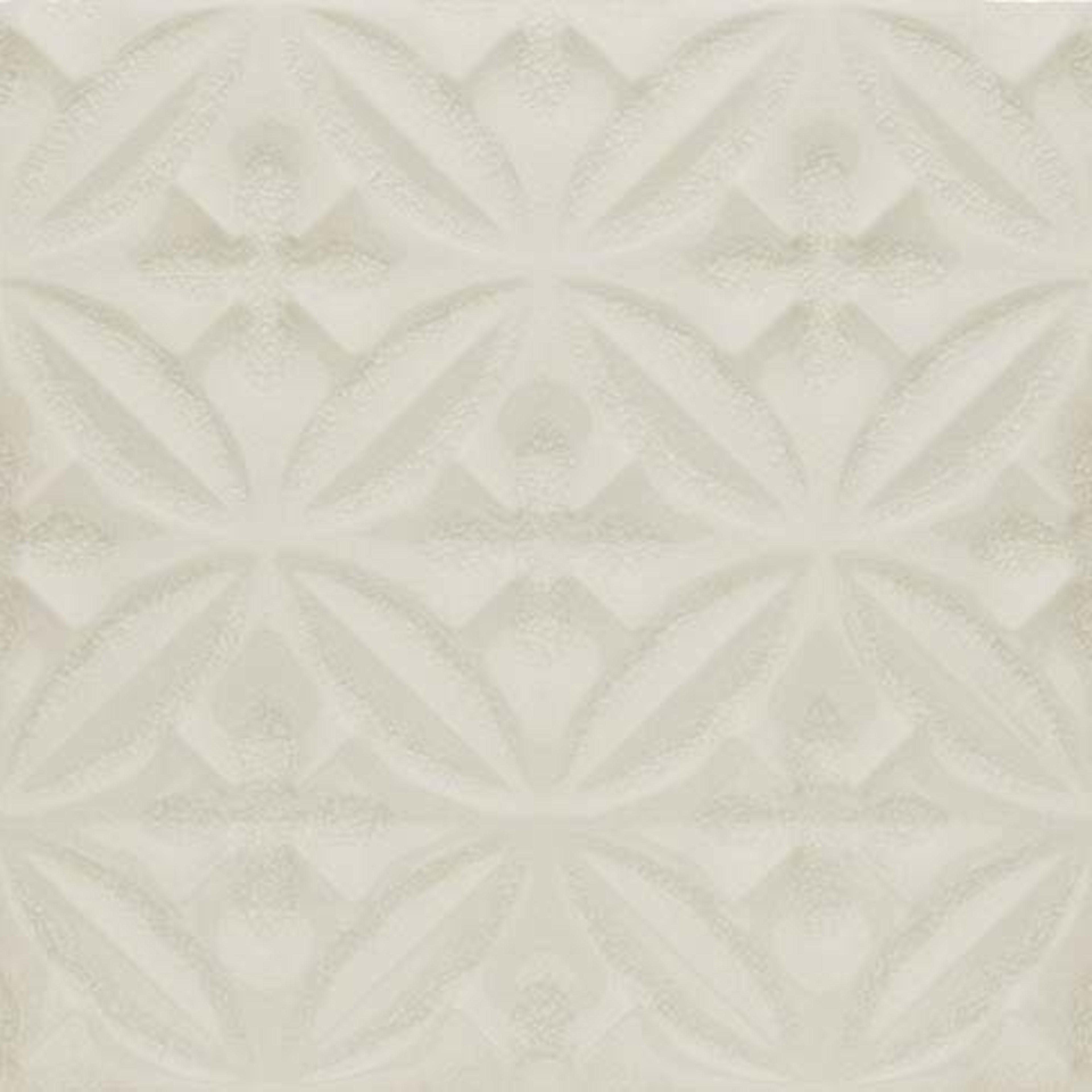 Sanibel in White Sand Deco Caspian Tile