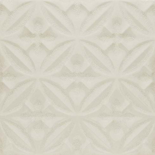 Sanibel in White Sand Deco Caspian Tile