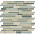 Ebb and Flow in Sand And Surf Linear Mix Glass Tile