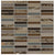 Ebb and Flow in Sticks And Stones .5"x3" Glass Tile