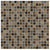 Ebb and Flow in Sticks And Stones .5"x.5" Glass Tile