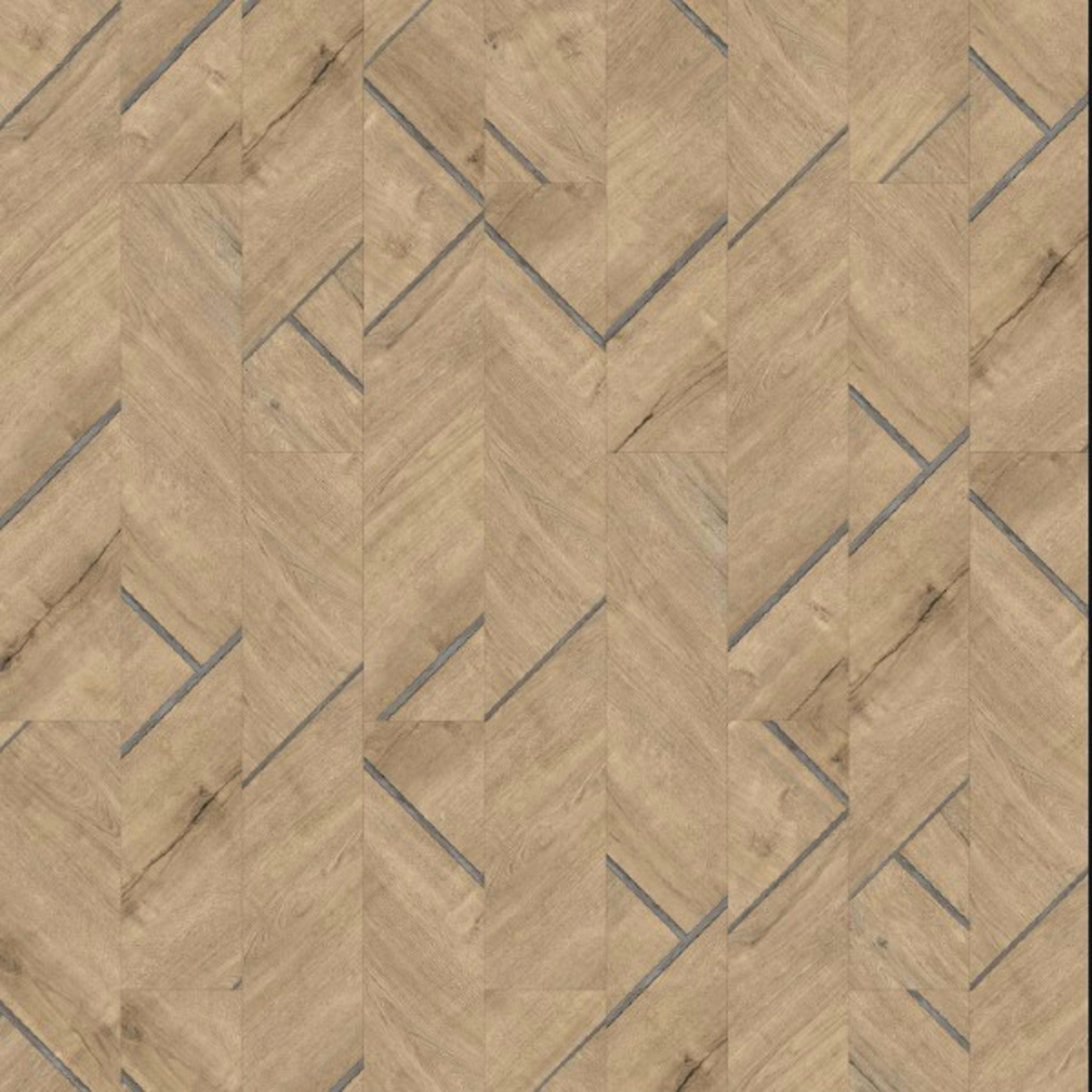 PRESTG Artistry Gluedown in American Oak Luxury Vinyl
