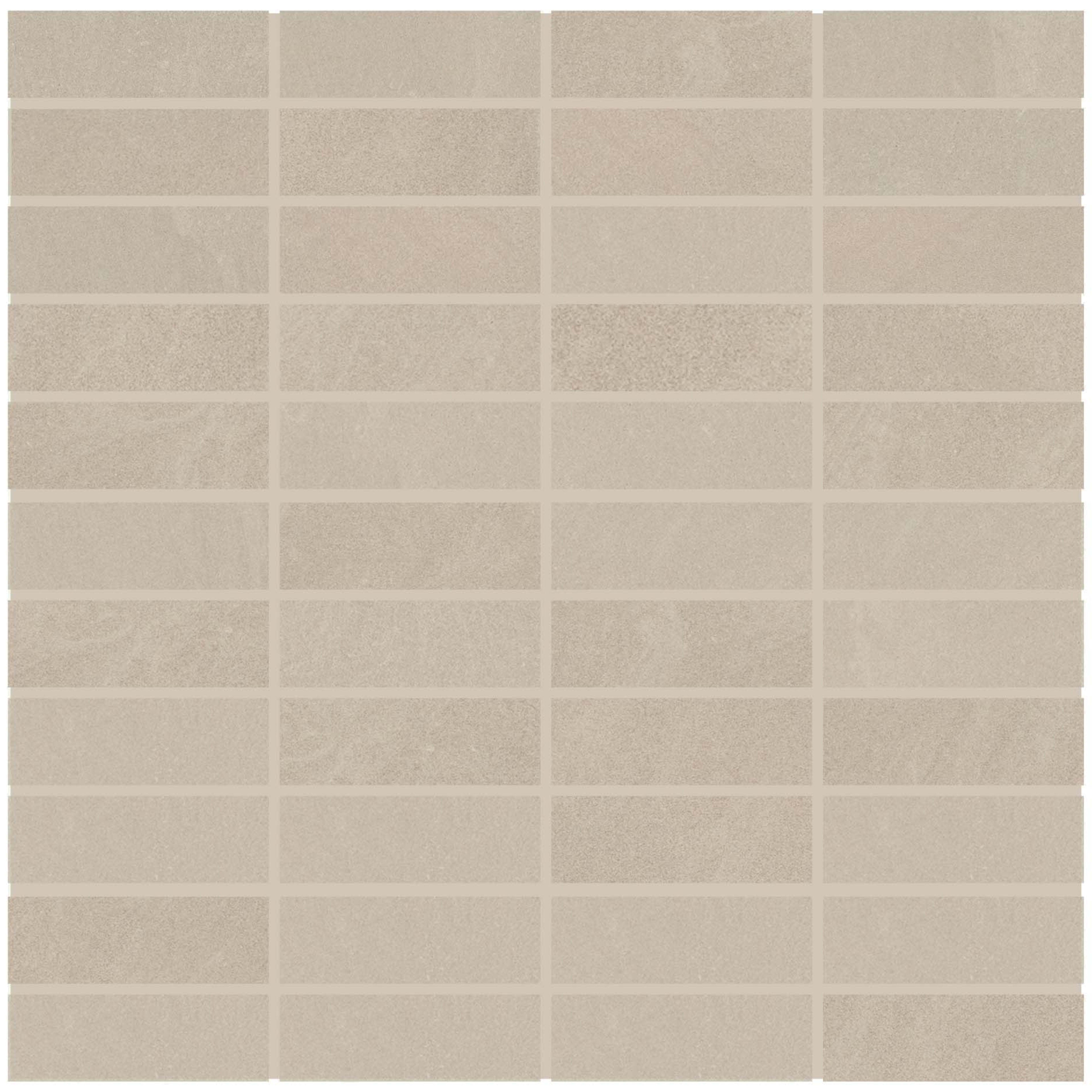 Rift in Beige Mosaic Stacked Tile