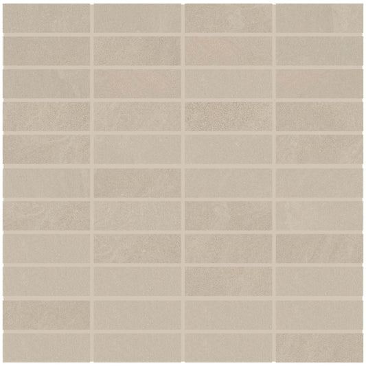 Rift in Beige Mosaic Stacked Tile