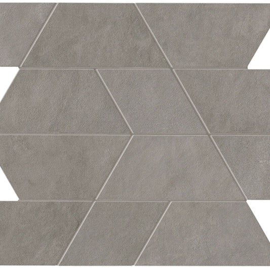 Spectrum in Grey Mosaic 14x12 Matte Tile