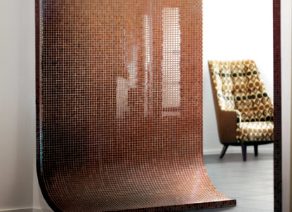 Glass Blox in Champagne 1"x1"