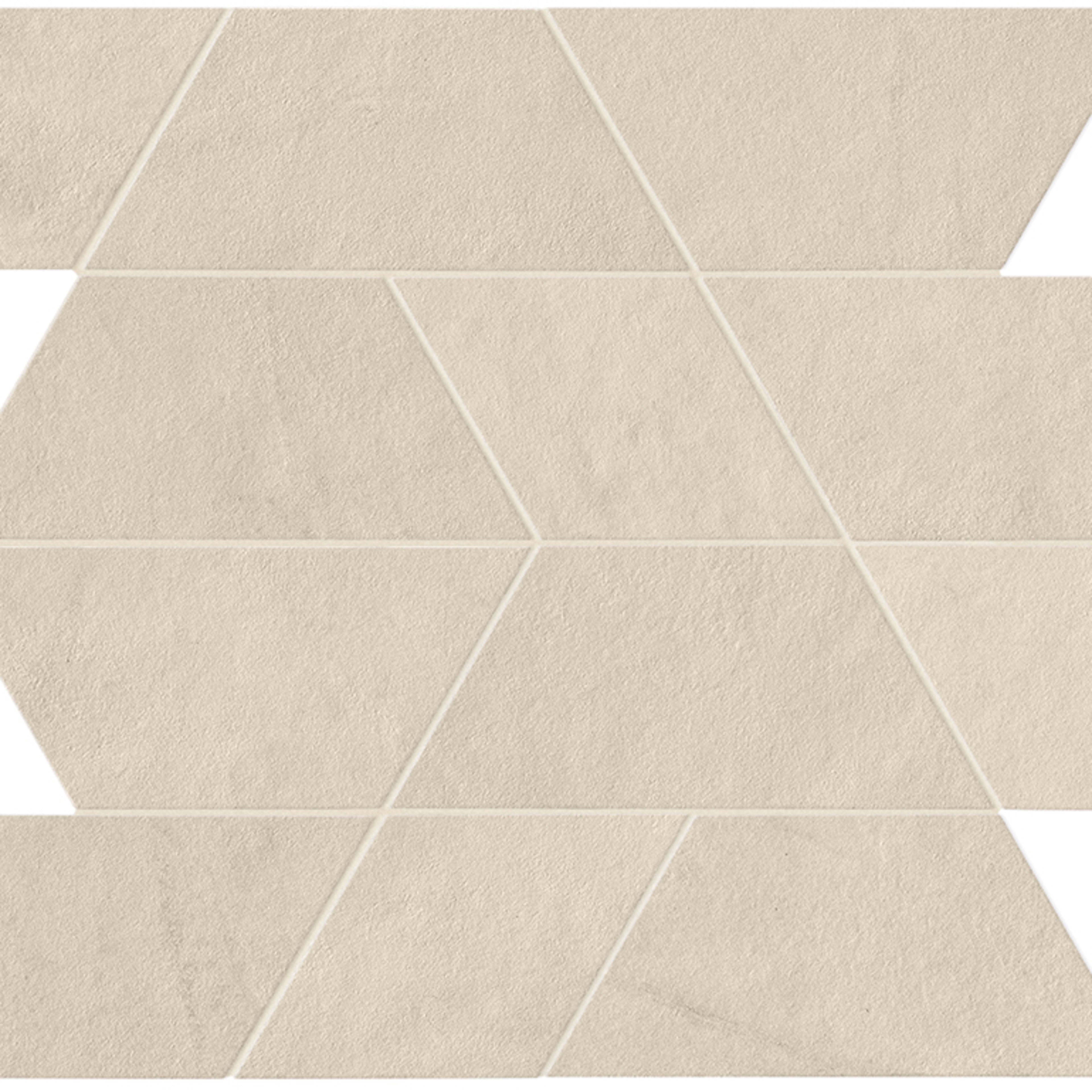 Spectrum in Beige Mosaic 14x12 Satin Tile