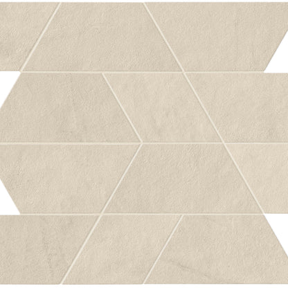 Spectrum in Beige Mosaic 14x12 Satin Tile