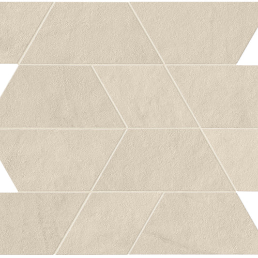 Spectrum in Beige Mosaic 14x12 Satin Tile